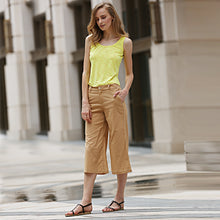 Muat gambar ke penampil Galeri, Simple Scoop Collar Sleeveless Cotton Blend Women Tank Top