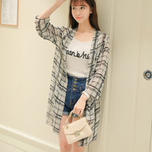 โหลดรูปภาพลงในเครื่องมือใช้ดูของ Gallery 【DPS1688】F0999-防晒衣2020新款春夏季女装雪纺衫韩版女士薄空调衫打底衫上衣