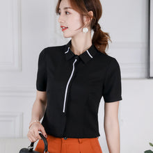 將圖片載入圖庫檢視器 【DPS1688】C773RX-2020春夏新款韩版百搭衬衫大码打底衫修身时尚休闲雪纺衫女
