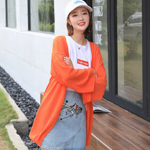 โหลดรูปภาพลงในเครื่องมือใช้ดูของ Gallery 【DPS1688】F767RX-2020春夏新款韩版雪纺衫长袖防晒衣女士薄空调衫打底衫上衣
