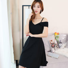 Muat gambar ke penampil Galeri, 【DPS1688】L825RX-2020春装连衣裙韩版修身显瘦短裙仙女超仙森系新款休闲百搭裙子女
