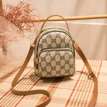 Muat gambar ke penampil Galeri, 【DPS1688】483-女士双肩包2020新款老花格纹GD纹小背包时尚经典斜挎小包赠品礼品
