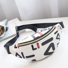 将图片加载到图库查看器，【DPS1688】493-女式包包2020新款字母撞色腰包时尚休闲胸包手机包赠品礼品小包包
