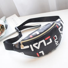 将图片加载到图库查看器，【DPS1688】493-女式包包2020新款字母撞色腰包时尚休闲胸包手机包赠品礼品小包包
