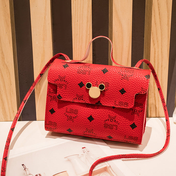 【DPS1688】518-女包2020新款印花撞色米奇斜挎手提包时尚百搭迷你手机包厂家现货