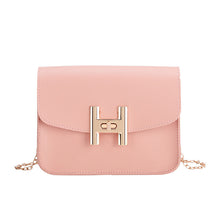 Muat gambar ke penampil Galeri, 【DPS1688】525-女式包包2020新款锁扣链条小方包时尚休闲斜挎手机包多多现货直销
