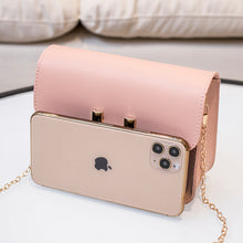 Muat gambar ke penampil Galeri, 【DPS1688】525-女式包包2020新款锁扣链条小方包时尚休闲斜挎手机包多多现货直销
