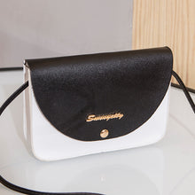 Muat gambar ke penampil Galeri, 【DPS1688】538-女式小包包2020新款撞色商标斜挎小方包时尚韩版单肩手机包现货潮

