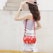 Muat gambar ke penampil Galeri, 【DPS1688】540-女士小包包2020新款英文印花圆筒包笔筒包时尚百搭手机包赠品礼品
