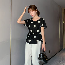 โหลดรูปภาพลงในเครื่องมือใช้ดูของ Gallery 【DPS1688】C1172RX-2020春季新款韩版超仙雪纺衫收腰显瘦仙女衬衫时尚衬衣女清新上衣
