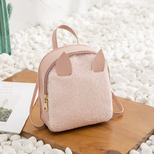 Muat gambar ke penampil Galeri, 【DPS1688】550-女包2020新款毛毛兔子双肩包时尚休闲大容量斜挎包赠品礼品小包包
