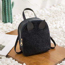 Muat gambar ke penampil Galeri, 【DPS1688】550-女包2020新款毛毛兔子双肩包时尚休闲大容量斜挎包赠品礼品小包包
