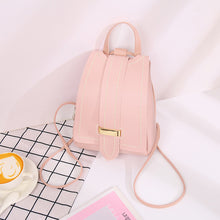 โหลดรูปภาพลงในเครื่องมือใช้ดูของ Gallery 【DPS1688】555-女式包包2020新款大盖头插扣双肩小背包时尚韩版赠品礼品小包现货

