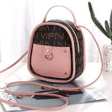 Muat gambar ke penampil Galeri, 【DPS1688】563-女包2020新款印字撞色手提双肩包时尚韩版双层手机包赠品礼品小包
