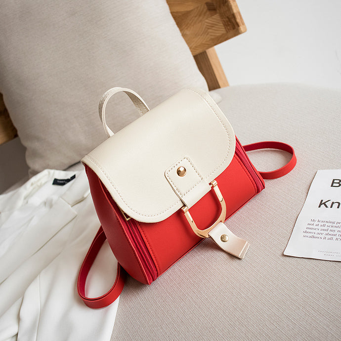 【DPS1688】561-女包2020新款吊扣双拉链手提小背包时尚小清新手机包赠品礼品小包