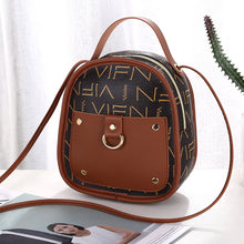 Muat gambar ke penampil Galeri, 【DPS1688】563-女包2020新款印字撞色手提双肩包时尚韩版双层手机包赠品礼品小包
