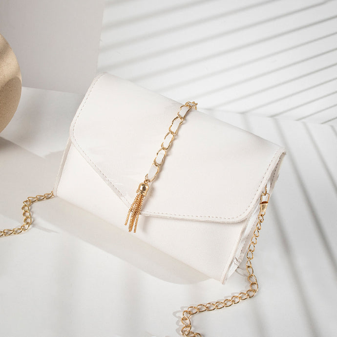 【DPS1688】578-女式包包2020新款金属流苏链条小方包时尚休闲手机包现货直销小包