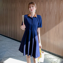 將圖片載入圖庫檢視器 【DPS1688】L1487RX-雪纺衬衫连衣裙女夏轻熟风2020新款时尚气质裙子方领短裙小个子潮
