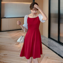 将图片加载到图库查看器，【DPS1688】L1492RX-新款法式雪纺连衣裙2020名媛时尚气质裙子仙女超仙森系收腰显瘦夏
