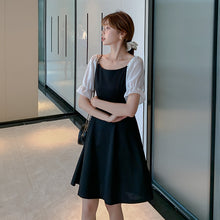 将图片加载到图库查看器，【DPS1688】L1492RX-新款法式雪纺连衣裙2020名媛时尚气质裙子仙女超仙森系收腰显瘦夏
