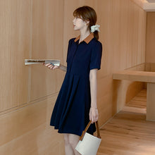 將圖片載入圖庫檢視器 【DPS1688】L1487RX-雪纺衬衫连衣裙女夏轻熟风2020新款时尚气质裙子方领短裙小个子潮
