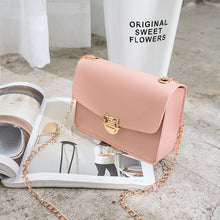 Muat gambar ke penampil Galeri, 【DPS1688】595-女包2020新款锁扣链条小方包时尚休闲单肩手机包赠品礼品小包包
