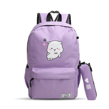 Muat gambar ke penampil Galeri, 【DPS1688】592-学生学习旅游双肩包2020新款时尚丝印萌款背包大容量赠品礼品大包
