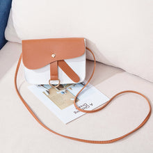Muat gambar ke penampil Galeri, 【DPS1688】597-女包2020新款撞色吊带小圈圈简易小方包时尚休闲手机包赠品礼品包
