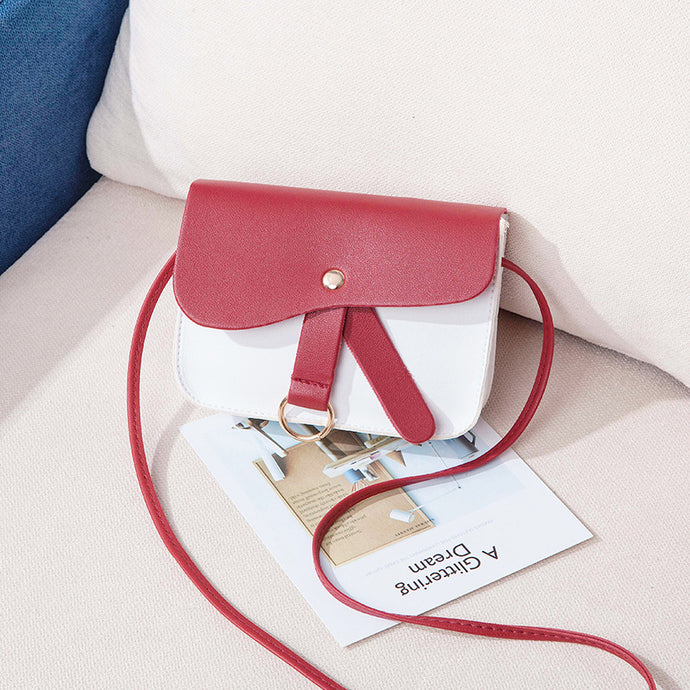 【DPS1688】597-女包2020新款撞色吊带小圈圈简易小方包时尚休闲手机包赠品礼品包
