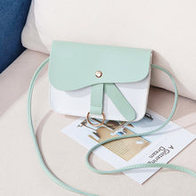 Muat gambar ke penampil Galeri, 【DPS1688】597-女包2020新款撞色吊带小圈圈简易小方包时尚休闲手机包赠品礼品包
