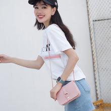 Muat gambar ke penampil Galeri, 【DPS1688】599-女包2020新款简易搭扣小方包时尚休闲手机包赠品礼品小包包零钱包
