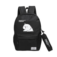 โหลดรูปภาพลงในเครื่องมือใช้ดูของ Gallery 【DPS1688】600-小学生背包2020新款hello 卡通印花双肩包背包时尚大容量舒适书包
