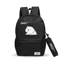โหลดรูปภาพลงในเครื่องมือใช้ดูของ Gallery 【DPS1688】600-小学生背包2020新款hello 卡通印花双肩包背包时尚大容量舒适书包
