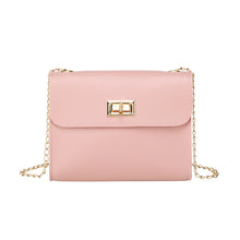 Muat gambar ke penampil Galeri, 【DPS1688】612-女式包2020新款简易锁扣链条小方包时尚休闲手机包赠品礼品小包包
