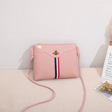 Muat gambar ke penampil Galeri, 【DPS1688】629-女包2020新款彩带小蜜蜂单肩小方包时尚休闲手机包赠品礼品小包包
