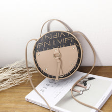 Muat gambar ke penampil Galeri, 【DPS1688】636-女士包袋2020新款印花捆条撞色吊丝小圆包时尚休闲手机包礼品小包
