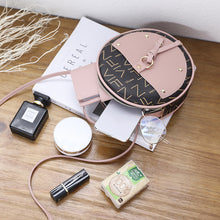 Muat gambar ke penampil Galeri, 【DPS1688】636-女士包袋2020新款印花捆条撞色吊丝小圆包时尚休闲手机包礼品小包
