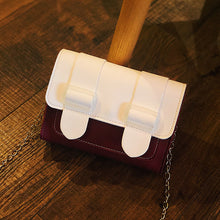將圖片載入圖庫檢視器 【DPS1688】640-女包2020新款搭扣亮片撞色链条小方包多色选择时尚休闲手机包现货
