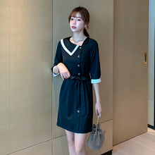 โหลดรูปภาพลงในเครื่องมือใช้ดูของ Gallery 【DPS1688】L1394RX-法式连衣裙女2020夏季新款韩版气质淑女短裙修身显瘦收腰流行裙子
