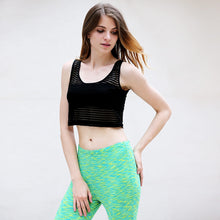 Muat gambar ke penampil Galeri, Sexy U-Neck Sleeveless Striped See-Through Women Tank Top
