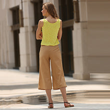 Muat gambar ke penampil Galeri, Simple Scoop Collar Sleeveless Cotton Blend Women Tank Top
