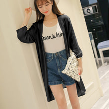 โหลดรูปภาพลงในเครื่องมือใช้ดูของ Gallery 【DPS1688】F0999-防晒衣2020新款春夏季女装雪纺衫韩版女士薄空调衫打底衫上衣
