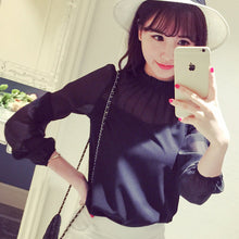 โหลดรูปภาพลงในเครื่องมือใช้ดูของ Gallery 【DPS1688】F0937-2020春夏新款女装批发长袖雪纺衬衫夏衬衫韩版打底衫包邮代
