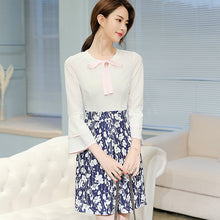 โหลดรูปภาพลงในเครื่องมือใช้ดูของ Gallery 【DPS1688】L493RX-2020春夏新款时尚百搭显瘦韩版女装潮流大码碎花休闲连衣裙
