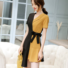 โหลดรูปภาพลงในเครื่องมือใช้ดูของ Gallery 【DPS1688】L495RX-2020春夏新款韩版大码显瘦时尚休闲女装百搭显瘦潮流连衣裙
