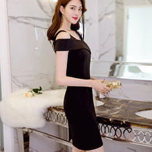 Muat gambar ke penampil Galeri, 【DPS1688】L562RX-2020春夏新款大码显瘦时尚休闲百搭潮流女装韩版修身连衣裙
