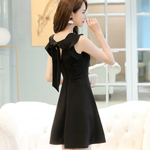 Muat gambar ke penampil Galeri, 【DPS1688】L503RX-2020春夏新款时尚大码显瘦显瘦纯色潮流休闲韩版连衣裙女
