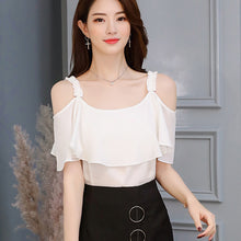 โหลดรูปภาพลงในเครื่องมือใช้ดูของ Gallery 【DPS1688】C595RX-2020春夏女款韩版大码衬衫时尚长袖衬衣休闲百搭修身雪纺衫
